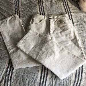 Brandy high rise corduroy pants